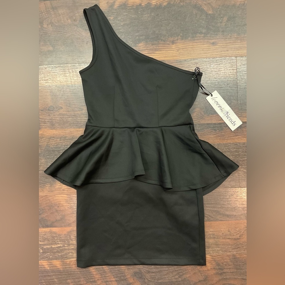 Lovers + Friends One Shoulder Peplum Dress - Picture 8 of 8